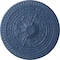 Ekena Millwork Naple Ceiling Medallion (Fits Canopies up to 3 3/8"), Hand-Painted Americana, 37 1/2"OD x 3 3/8"P CM37NAAMF - alternate 1